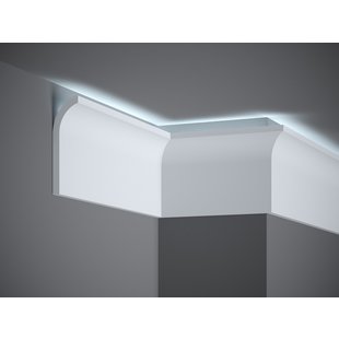 Skirting QS011 LED (135 x 40 mm), length 2 m