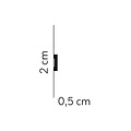 Mardom Decor Plint MD012 (20 x 5 mm), lengte 2 m