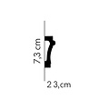 Mardom Decor Panel Moulding MD007 (73 x 23 mm), length 2 m
