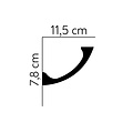Mardom Decor Lighting Moulding MD369 (78 x 115 mm), length 2 m