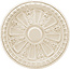 Grand Decor Ceiling rose R104 diameter 46.0 cm