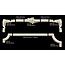 Grand Decor CR810D Sierstukjes (110 x 245 mm), polyurethaan, set (4 stuks)