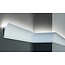 Tesori Polyurethaan - LED sierlijst voor indirecte verlichting, KF704 (100 x 50 mm), lengte 2 m