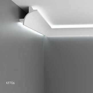 Tesori KF706 (115 x 115 mm), lengte 2 m, polyurethaan LED