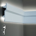 Tesori Polyurethaan - LED sierlijst voor indirecte verlichting, KF707 (179 x 45 mm), lengte 2 m