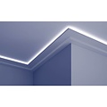 Tesori Polyurethaan - LED sierlijst voor indirecte verlichting, KF707 (179 x 45 mm), lengte 2 m