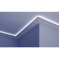 Tesori Polyurethaan - LED sierlijst voor indirecte verlichting, KF709 (150 x 40 mm), lengte 2 m