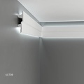 Tesori Polyurethaan - LED sierlijst voor indirecte verlichting, KF709 (150 x 40 mm), lengte 2 m