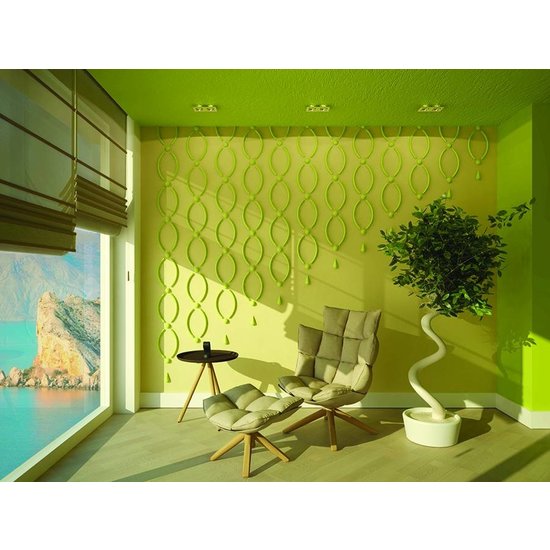 Art Decor Ornamenten A699 polyurethaan wand, plafond (set à 2 stuks)