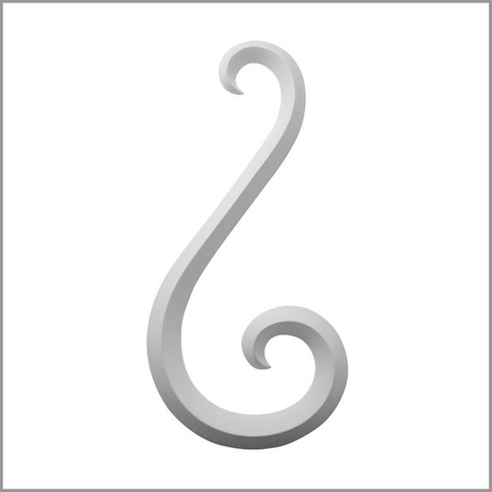 Art Decor Ornamenten A700 L/R polyurethaan wand, plafond (set à 2 stuks)