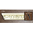 Grand Decor Kroonlijst C748 (75 x 35 mm), polyurethaan, lengte 2 m