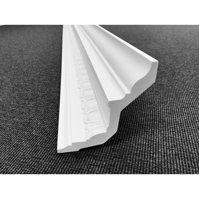 Grand Decor Cornice C755 (130 x 120 mm), polyurethane, length 2 m