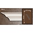 Grand Decor Cornice P811 (140 x 137 mm), polyurethane, length 2 m