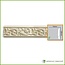 Grand Decor Panel moulding CR746 (126 x 14 mm), polyurethane, length 2 m