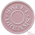 Grand Decor Rozet SWEET DREAMS diameter 46,0 cm babykamer / kinderkamer