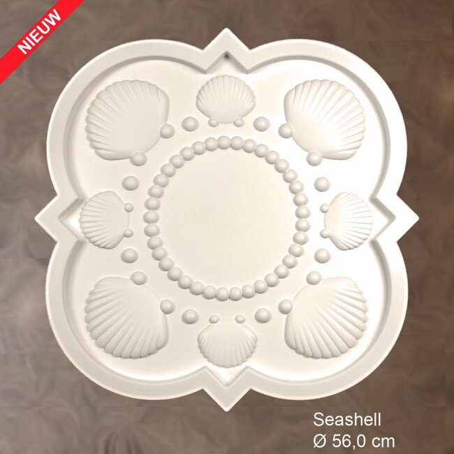 Grand Decor Rozet SEASHELL diameter 56,0 cm babykamer / kinderkamer