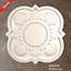 Grand Decor Rozet SEASHELL diameter 56,0 cm babykamer / kinderkamer