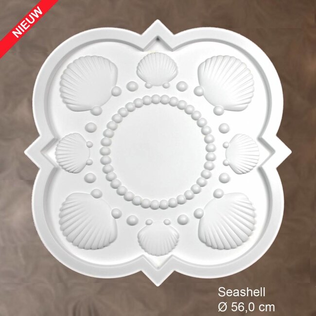 Grand Decor Rozet SEASHELL diameter 56,0 cm babykamer / kinderkamer