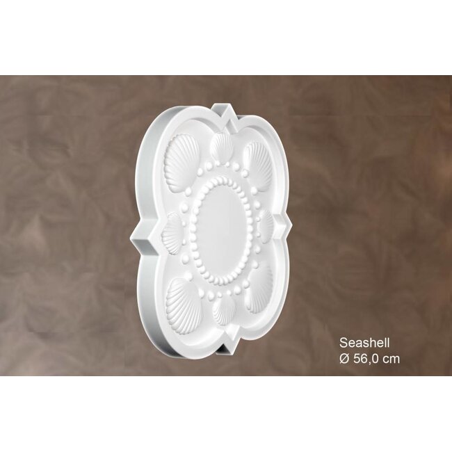 Grand Decor Rozet SEASHELL diameter 56,0 cm babykamer / kinderkamer
