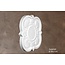 Grand Decor Rozet SEASHELL diameter 56,0 cm babykamer / kinderkamer