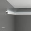 Tesori Polyurethane LED moulding for indirect lighting, KF501 (62 x 25 mm), length 2 m