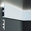 Tesori Polyurethane LED moulding for indirect lighting, KF505 (142 x 25 mm), length 2 m