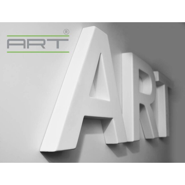 Art Decor 3D Letters Alfabet en Symbolen Polyurethaan hoogte ca. 20 cm (geen piepschuim!)