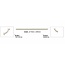 Grand Decor M220-1 hoekbochten (130 x 130 mm), polyurethaan, set (4 hoeken)