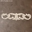 Grand Decor Ornament A612 (296 x 73 x 14 mm), polyurethaan