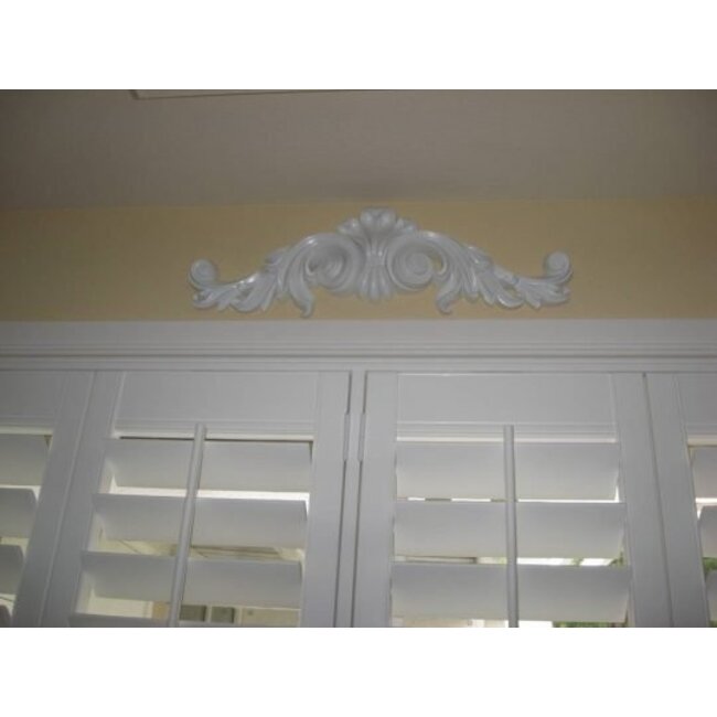 Grand Decor Ornament A635 (609 x 190 x 55 mm), polyurethaan