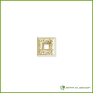 Grand Decor CR710E Ornamenten (100 x 100 mm), polyurethaan, set (4 stuks)
