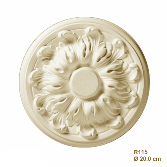 Grand Decor Rozet R115 diameter 20,0 cm