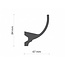 Tesori Polyurethane LED moulding for indirect lighting, KF715 (84 x 67 mm), length 2 m