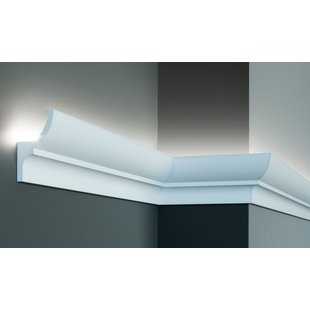 KF712 (100 x 55 mm), lengte 2 m, PU - LED sierlijst voor indirecte verlichting