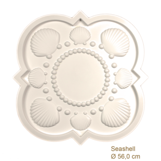 Grand Decor Rozet kinderkamer SEASHELL diameter 56,0 cm