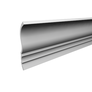 Kroonlijst P811 (140 x 137 mm), polyurethaan, lengte 2 m