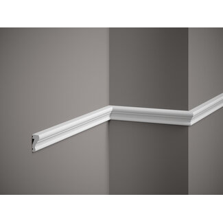 Plint MD318 (33 x 15 mm), lengte 2 m