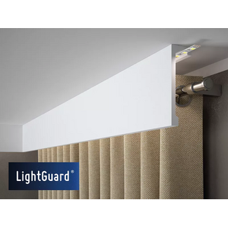 Mardom Decor Gordijnkoof LED QL036 (148 x 45 mm), lengte 2 m