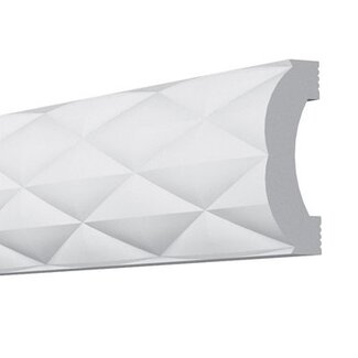 Wandlijst SR2 (40 x 15 mm), lengte 2 m