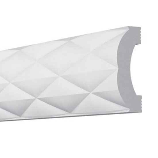 Wandlijst SR2 (40 x 15 mm), lengte 2 m