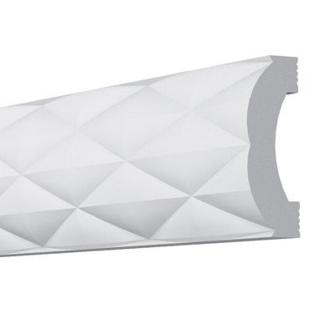 Wandlijst SR2 (40 x 15 mm), lengte 2 m