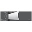 Wall moulding ST1 (120 x 15 mm), length 1 m