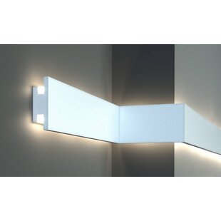 KD302 (120x40 mm), lengte 1,15 m, LED sierlijst voor indirecte verlichting XPS