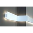 Tesori LED sierlijst voor indirecte verlichting XPS, KD302 (120x40 mm), lengte 1,15 m