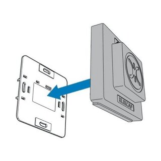 Voor afdekken stopcontact, enkel model per stuk