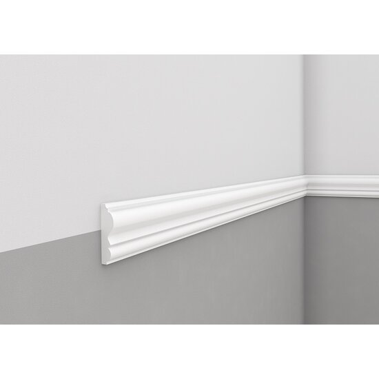 Grand Decor CR952 / M218 (80 x 21 mm), polurethaan,  lengte 2 m -Z13-