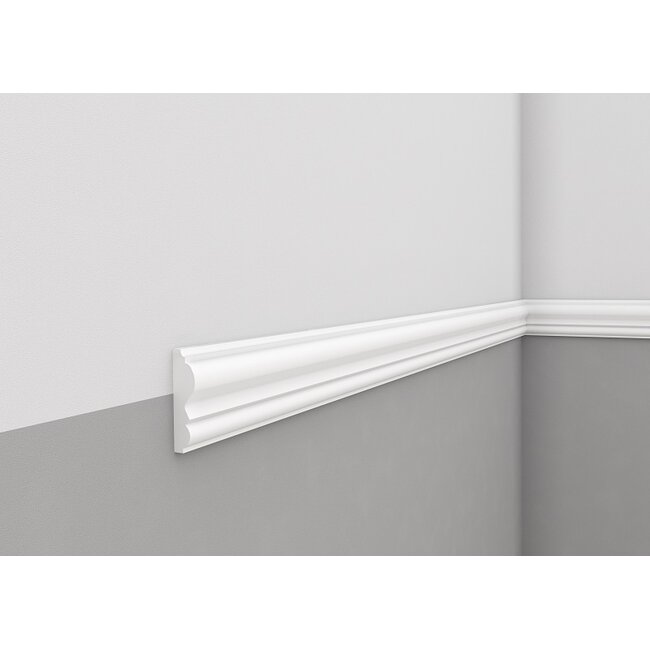 Grand Decor CR952 / M218 (80 x 21 mm), polurethaan,  lengte 2 m -Z13-