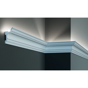 KF717 (81 x 45 mm), lengte 2 m, PU - LED sierlijst voor indirecte verlichting