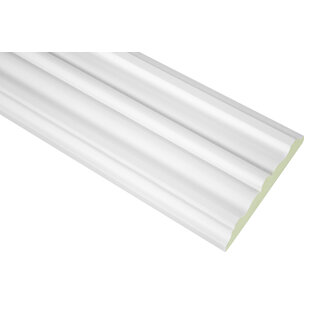 Deuromlijsting D491 (95 x 21 mm) polyurethaan, lengte 200 cm