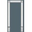 Grand Decor Wandlijst / Deuromlijsting D491 (95 x 21 mm) polyurethaan, lengte 200 cm